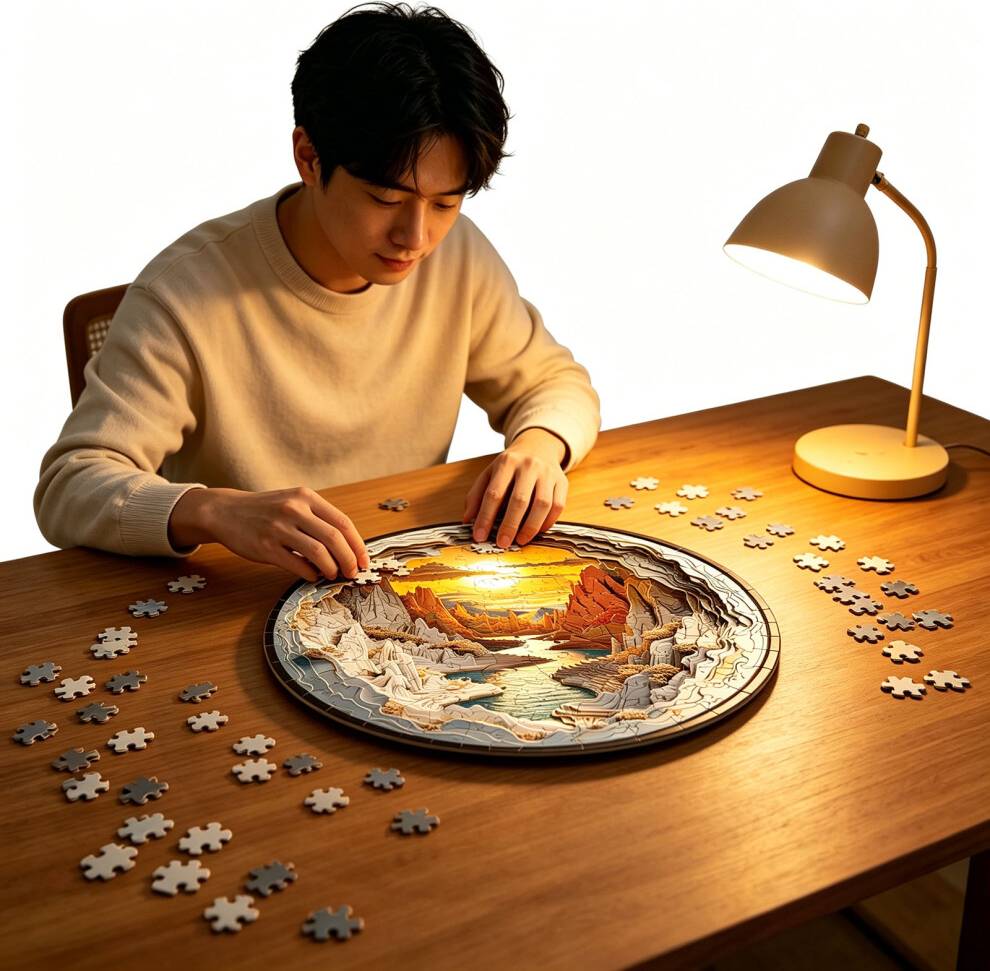 Cave Puzzle For Adult Teen Multiple Pattern