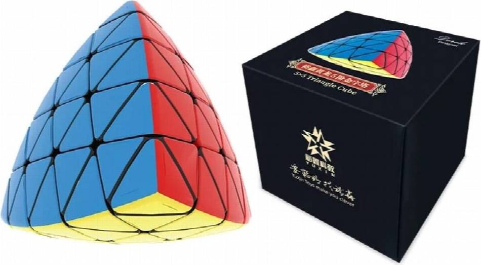 Rubiks speed Huanglong Pyraminx 5x5 Magic Speed Cube