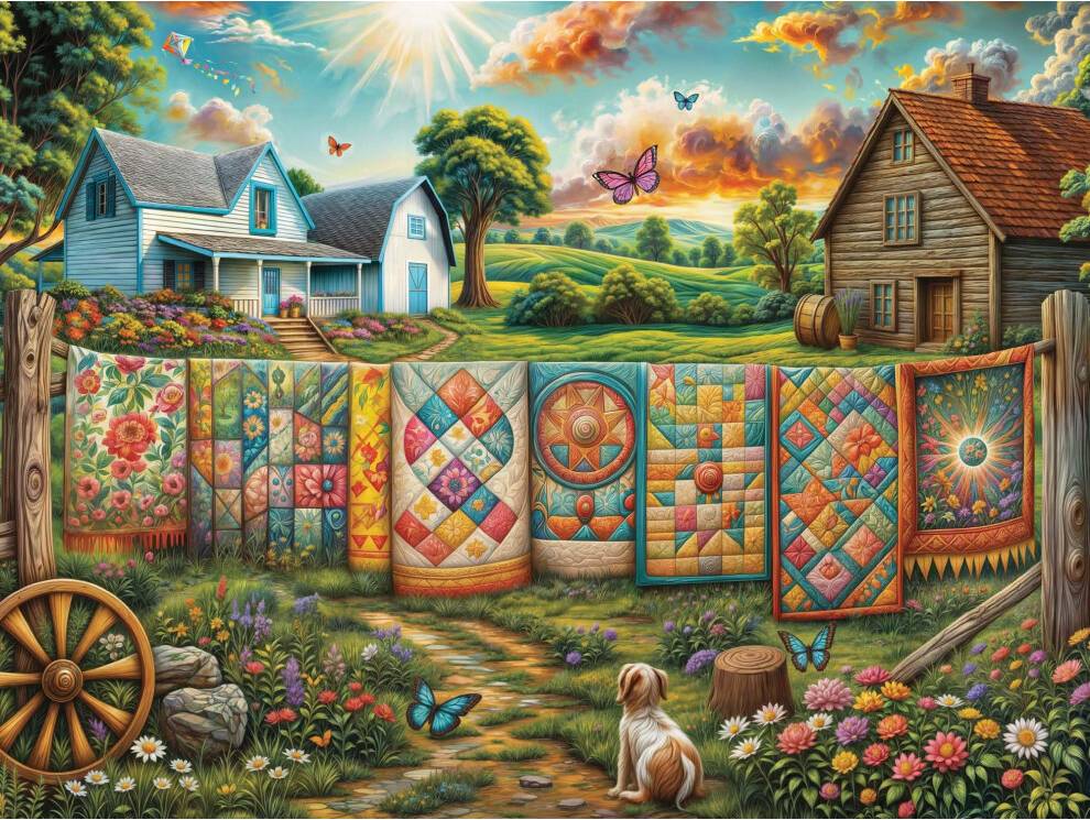 Crown Point Graphics Spirit Rainbow Puzzle