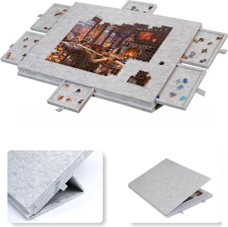 YETP Star Portable Puzzle Table 6-In-1 Design