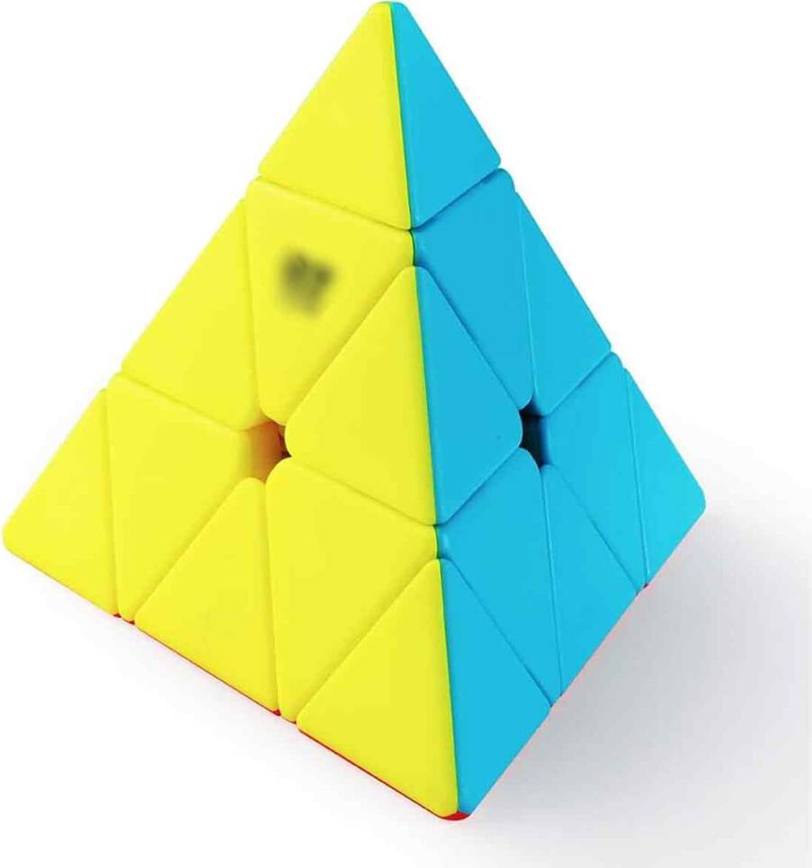 Stickerless Design Pyramid Puzzle