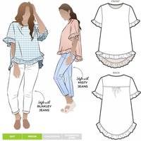 Style Arc Sewing Pattern Selina Top