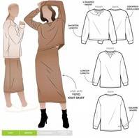 Style Arc Sewing Pattern Yoyo Knit