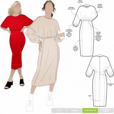 Style Arc Sewing Pattern Elsbeth Dress