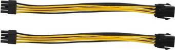 2 Pack Card 6 Pin To 8 Pin PCIe Adapter Cable