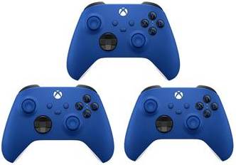 Xbox Wireless Controller Shock 3 Pack Bundle