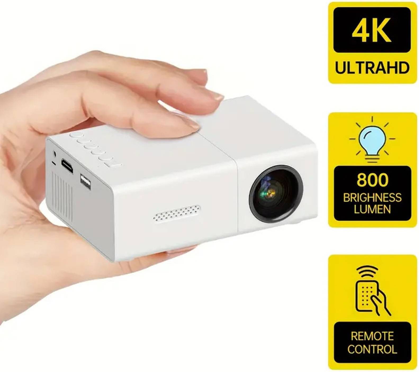 Mini projectors Mini Portable Multimedia Projector 1080p