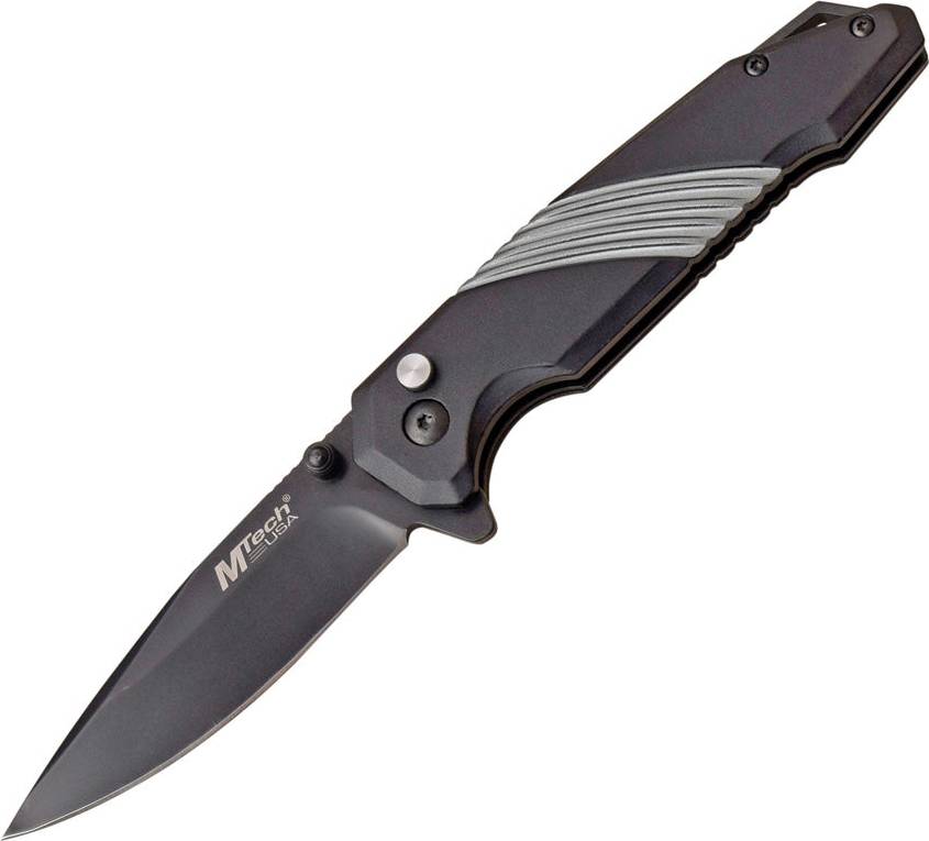 MTECH Button Lock Gray