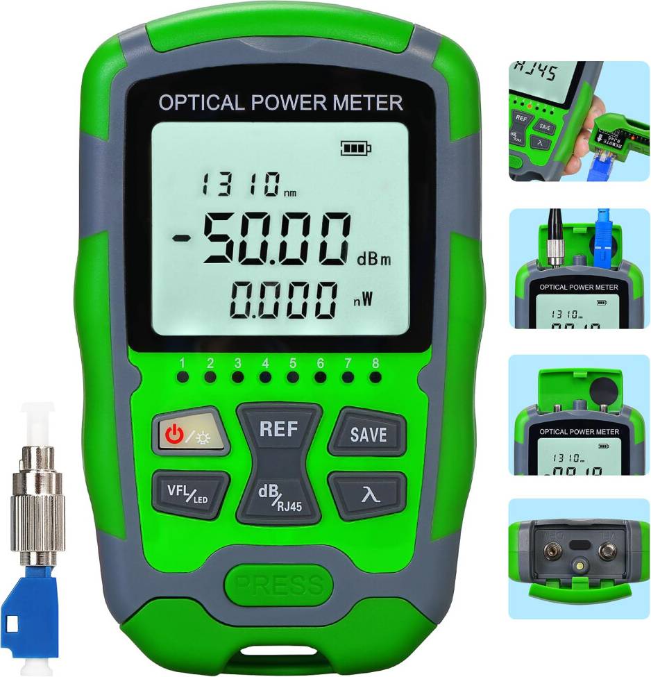 AM50 Fiber Optic Power Meter Adapter Tester