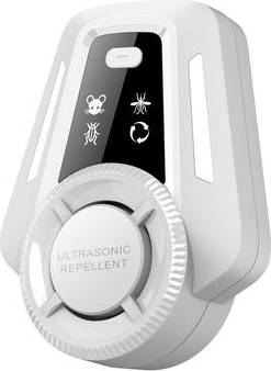 MTP Products Garden & Outdoor Environment MTP Products R1 Smart Ultrasonic Pest Repeller Plug-In White