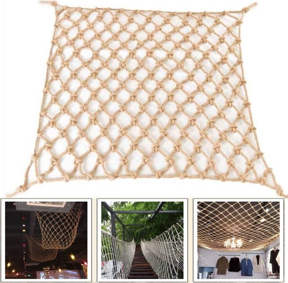 Trampoline for kids Balcony Safety Rope Netting For Kids