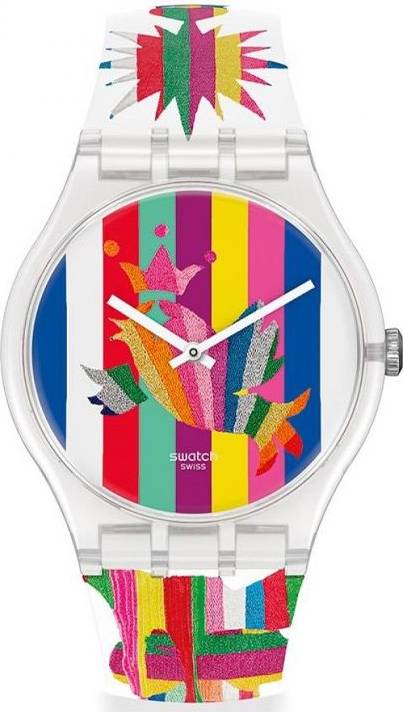 Swatch Power Of Magic 30M Resistente Agua Reloj Moda