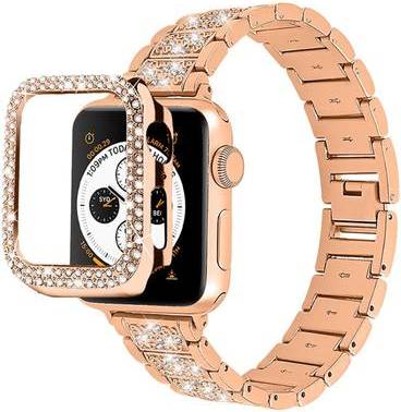 Apple Watch 45mm Rhinestone Décor Strap