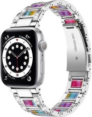 Apple Watch 41mm Rhinestone Stainless Steel Watch Strap