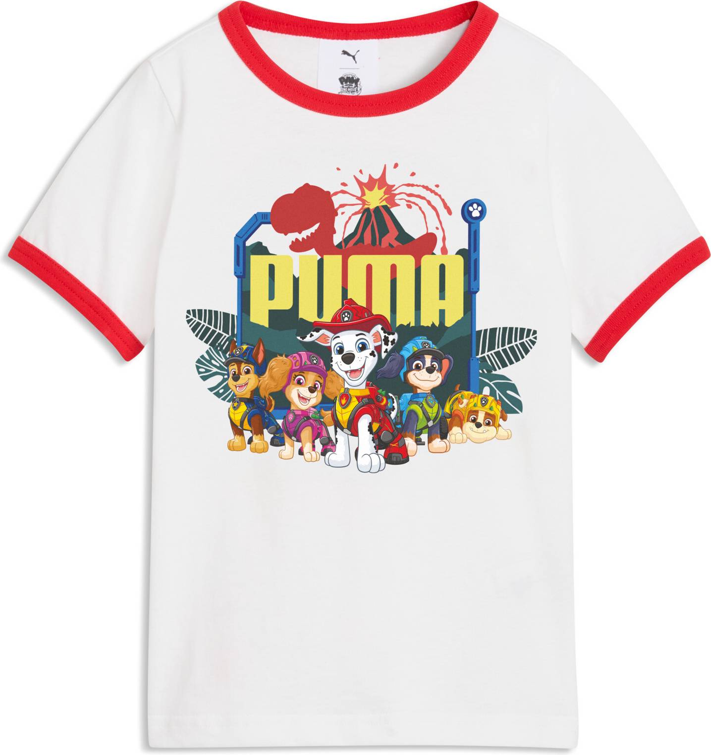 Puma Ringer Tee Kids White