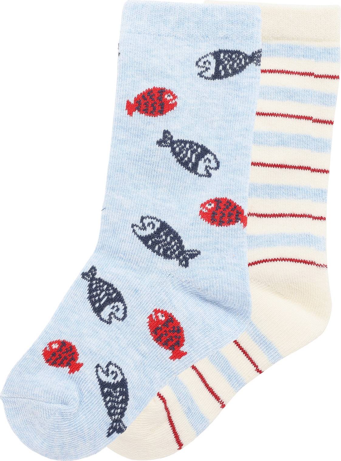 Mango 2 Pack Mixed Socks - Blue