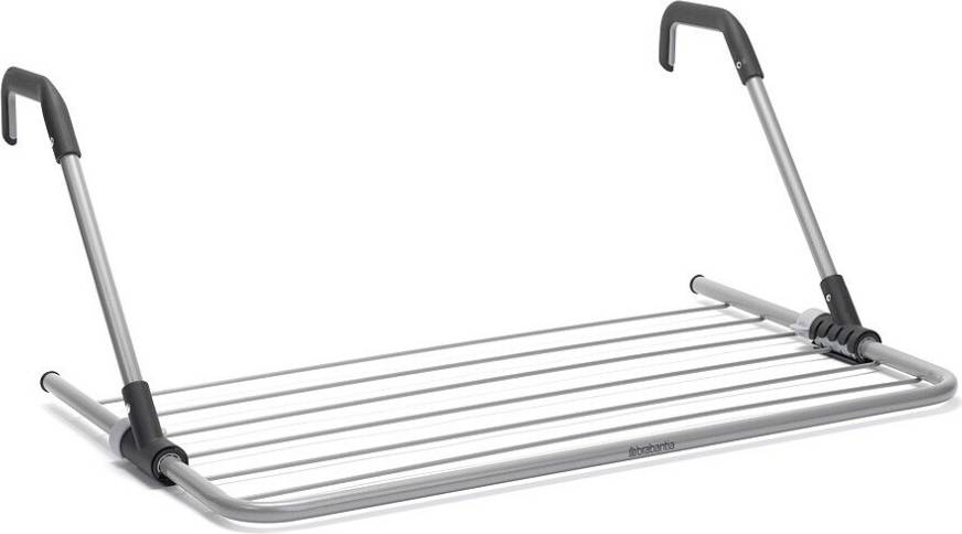 Brabantia drying rack Brabantia Radiator Airer Hanging Drying Rack - Grey