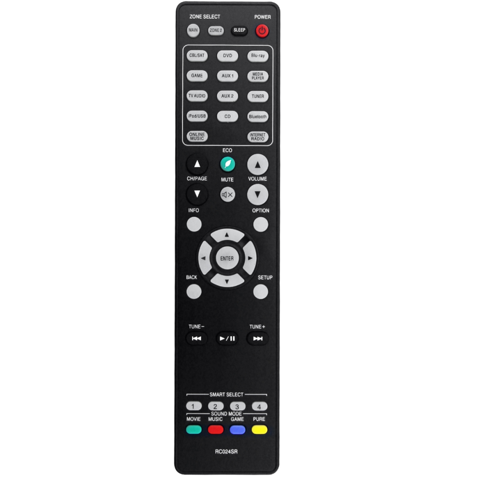 RC024SR Remote for AV Surround Receiver