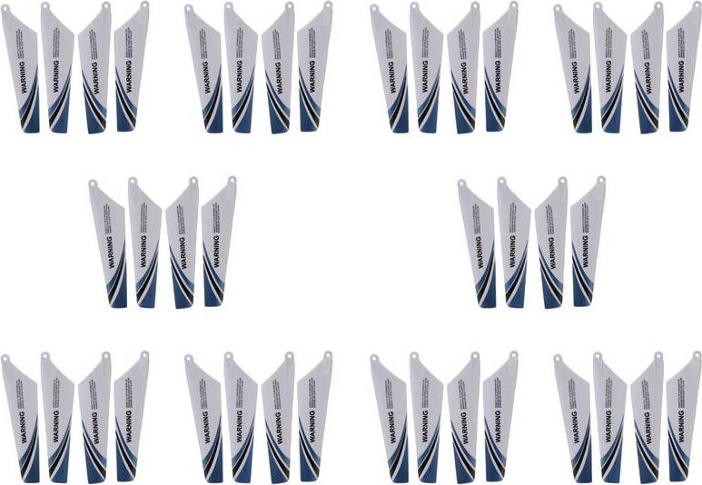 Helicopter rc 40pcs Spare Blades for Helicopter Rotor Rc S107