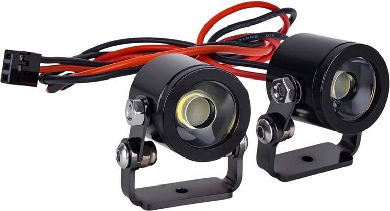 Led headlights 2PCS RC Car LED Headlights with Bracket