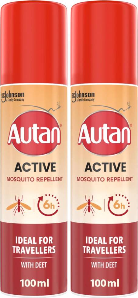 Autan Active Mosquito Insect Repellent Spray 100 ml