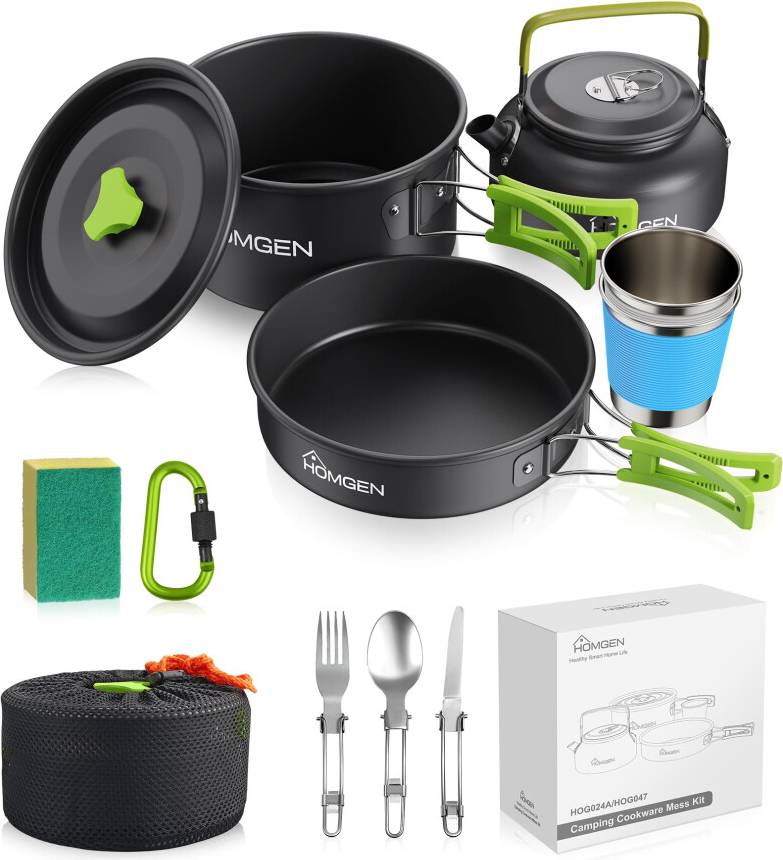 Camping Cooking Set Aluminium