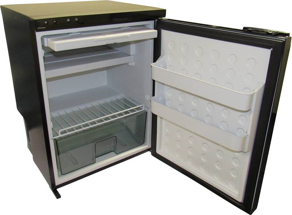 24v fridge Securefix Direct Compressor Fridge Freezer 12V 24V 65L