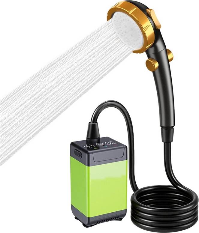 Portable Shower Pump with LED Display