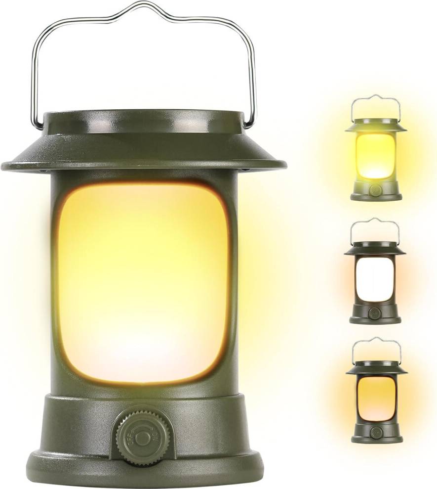 Retro Style LED Camping Lantern