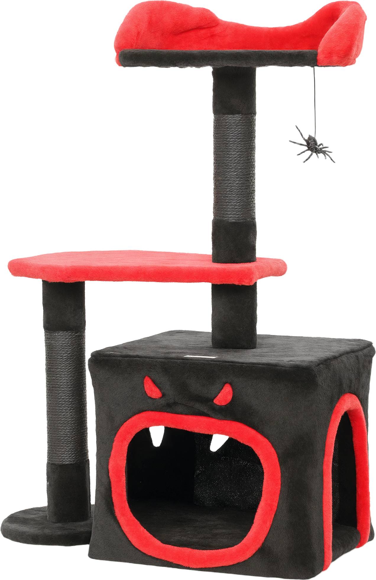Pawhut Cat Tree with Scratching Posts