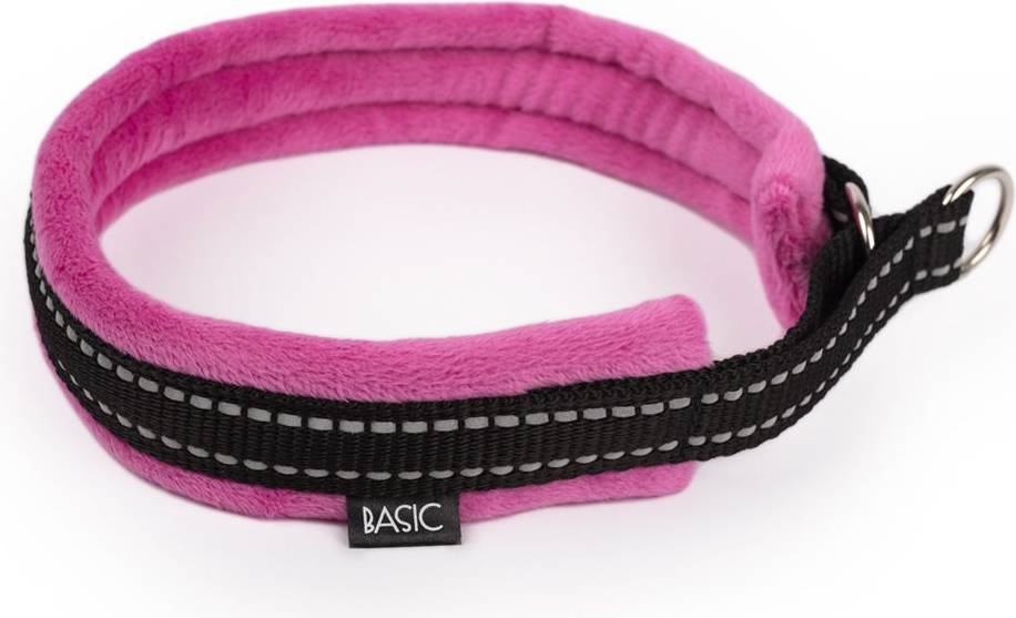 Basic Cosy Halsband Halvstryp - Rosa