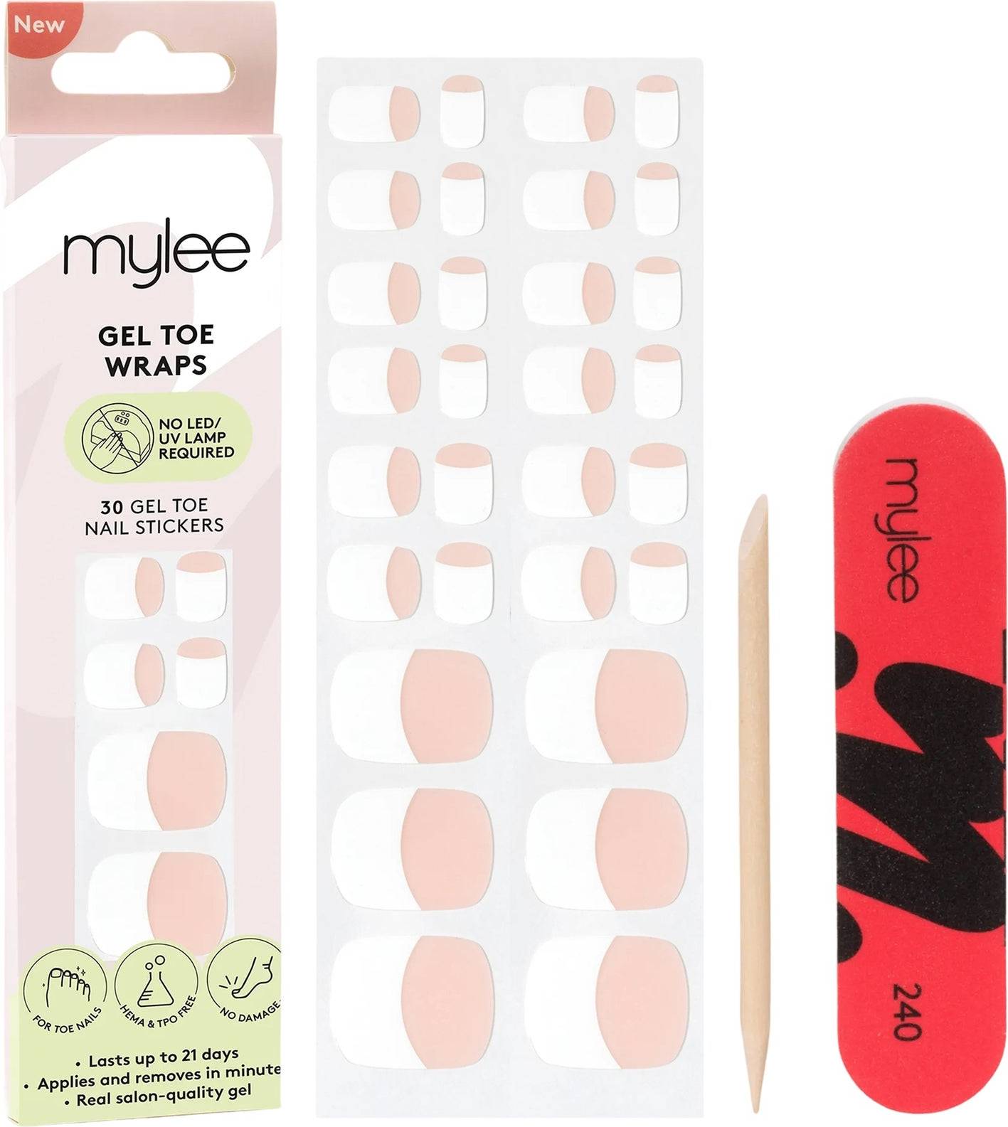 Mylee Toe Wraps French Tip