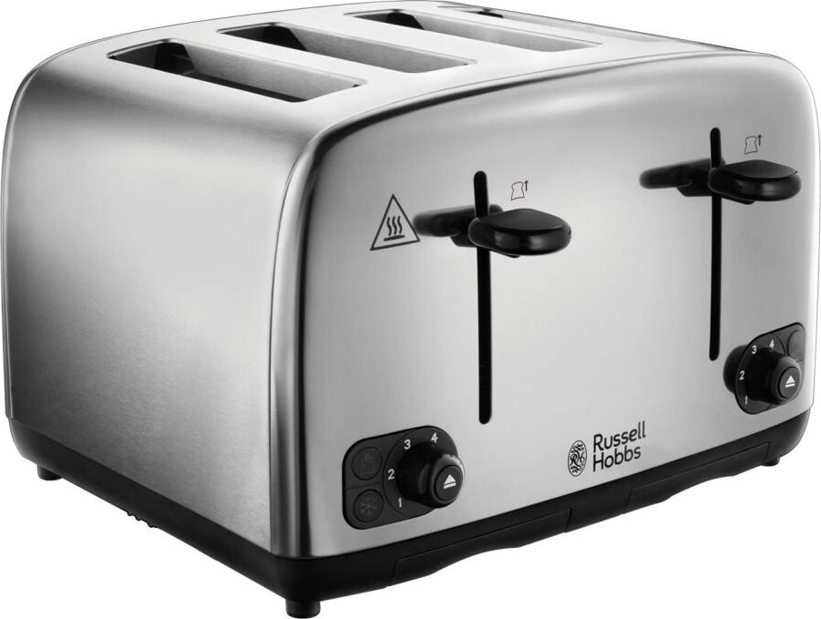 Russell Hobbs 4 Slice Toaster With Perfect Toast Technology