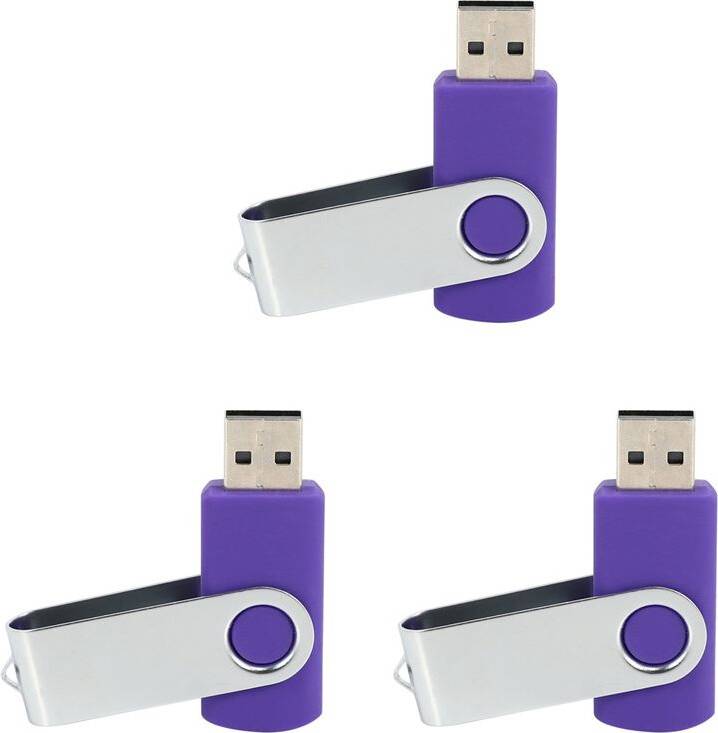 3X Rotating USB 2.0 Flash Drive Memory Stick