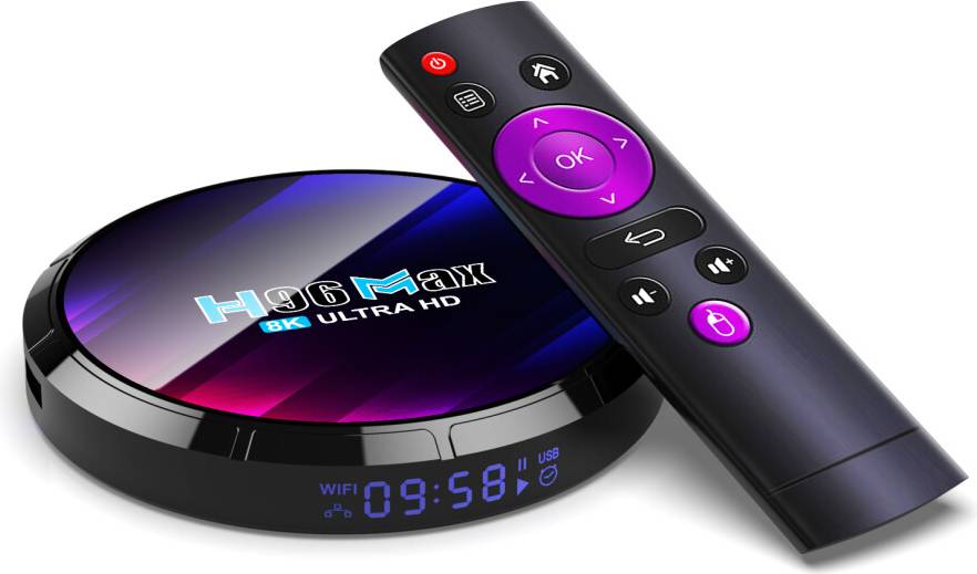 Android tv box Android Smart TV Decoder RNCYN Wi-Fi 6 BT5.0 16GB 2GB RAM