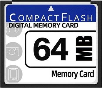 Sodial 3x 64MB Compact Flash Memory Card