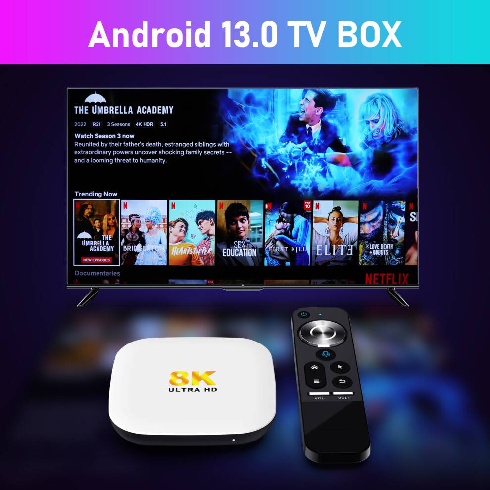 Tv 8k Android 13 TV Box RK3528 8K WiFi 6