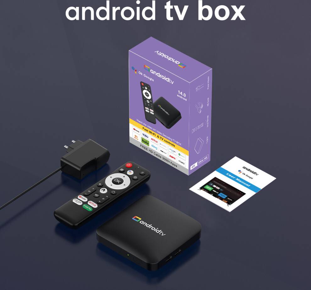 Android Smart TV Box RNCYN 2GB RAM 16GB ROM