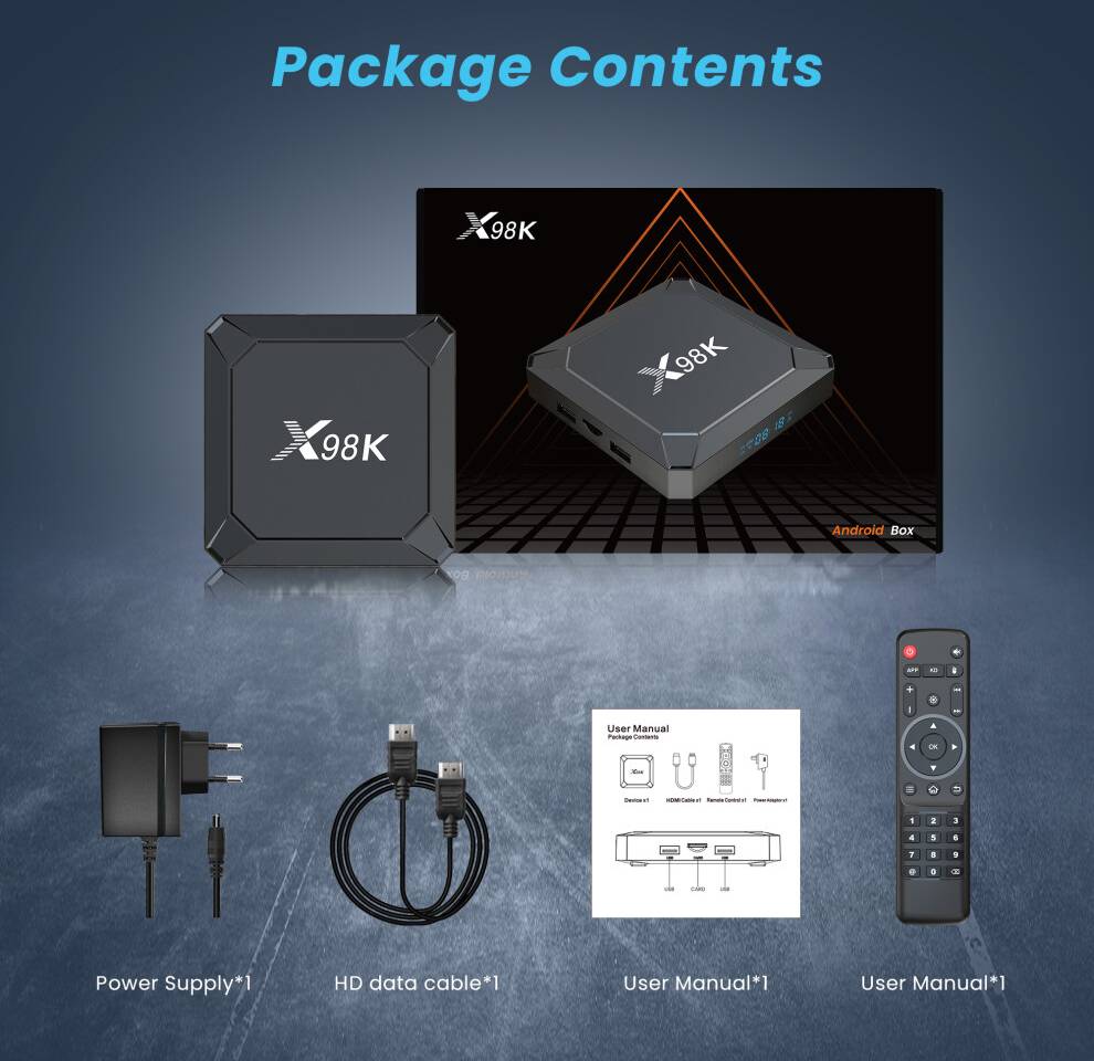 Android TV Box RK3528 Quad Core 8K 1080P