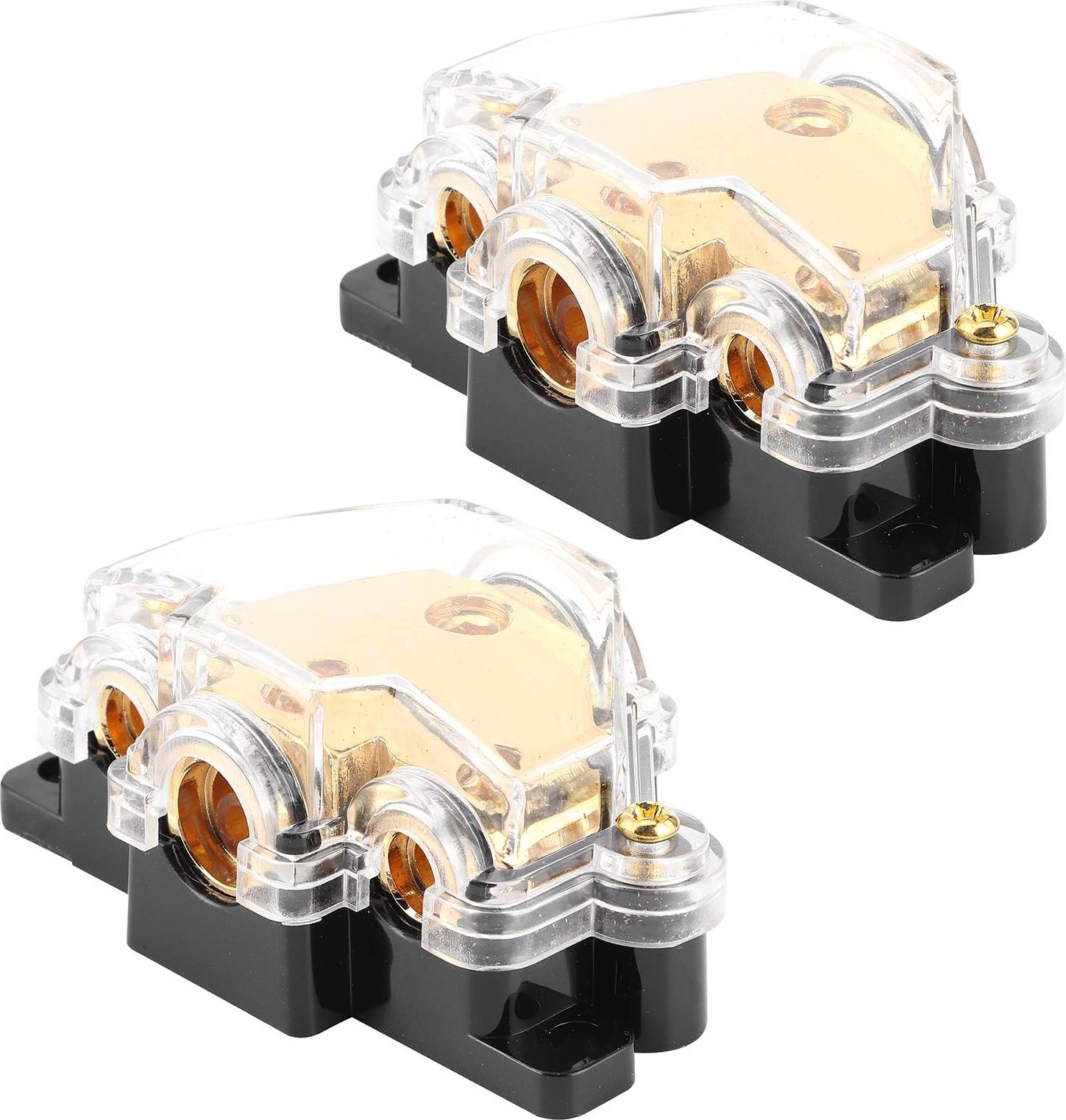 2pcs Power Distribution Block Audio Amplifier Cable