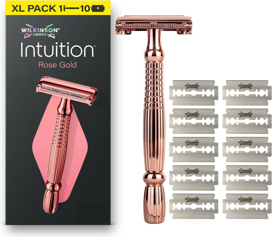 Wilkinson intuition Wilkinson Sword Intuition Rose Gold Safety Razor