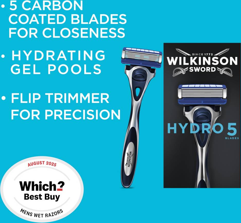 Wilkinson sword hydro Wilkinson Sword Hydro 5 Menâs Razor Refills