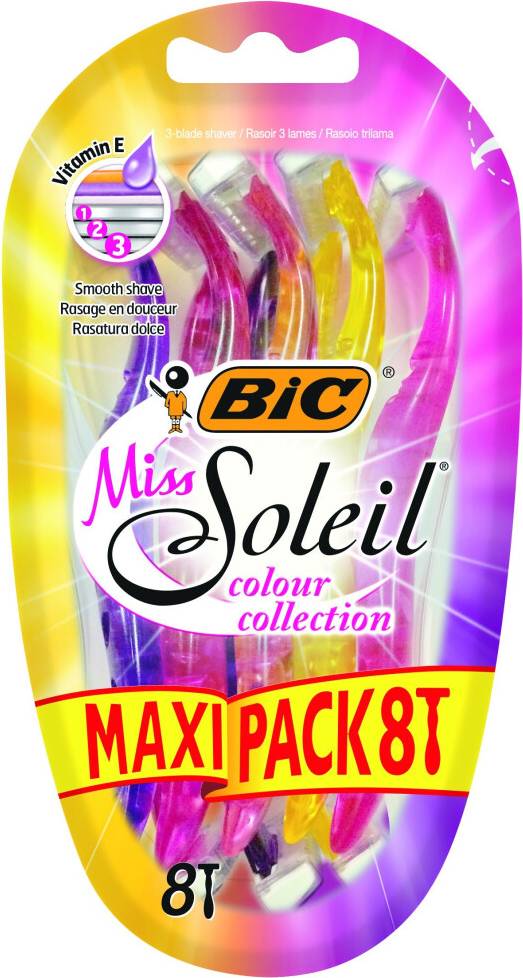 Bic Miss Soleil Triple Blade Razor Pack