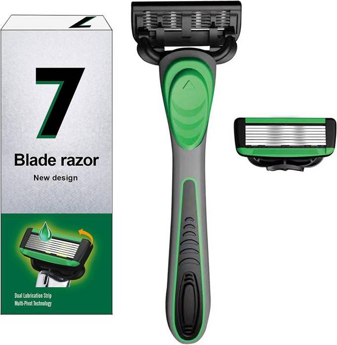 Safety razor Safety 7 Blades Razor Replaceable