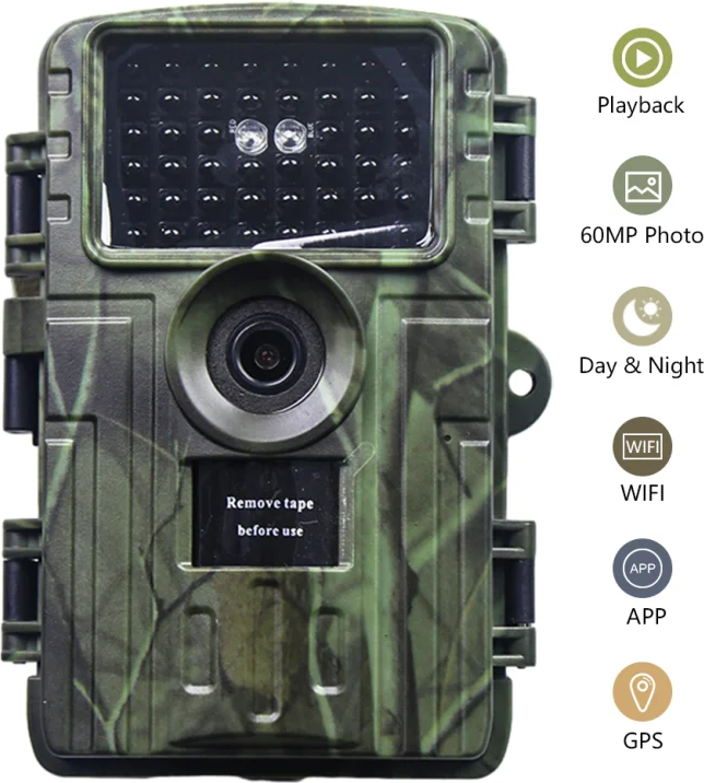 Trail Camera Night Vision 60MP