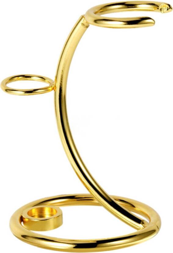Bathroom Razors Stand AntiSlip Base Gold