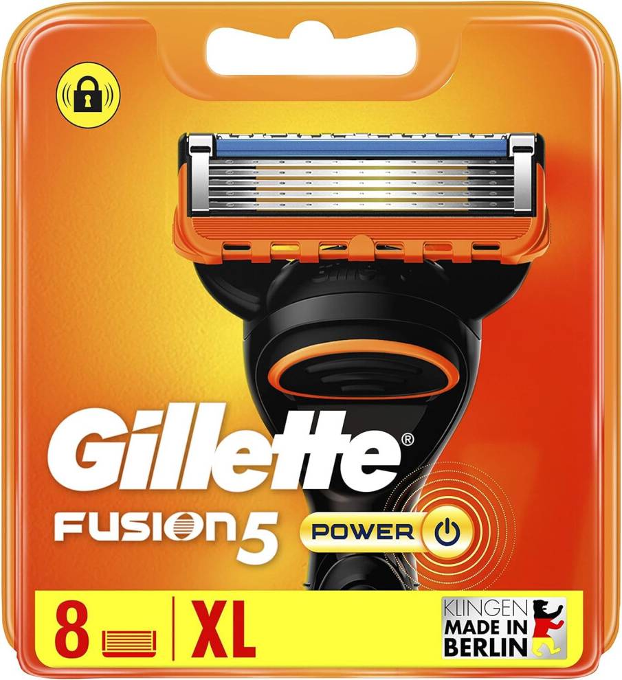 Gillette fusion power razor Procter & Gamble Fusion Power Men's Razor Blades 8pcs