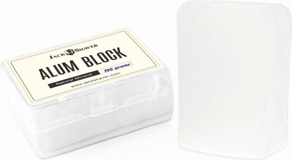 Jack Shaver Natural Alum Block