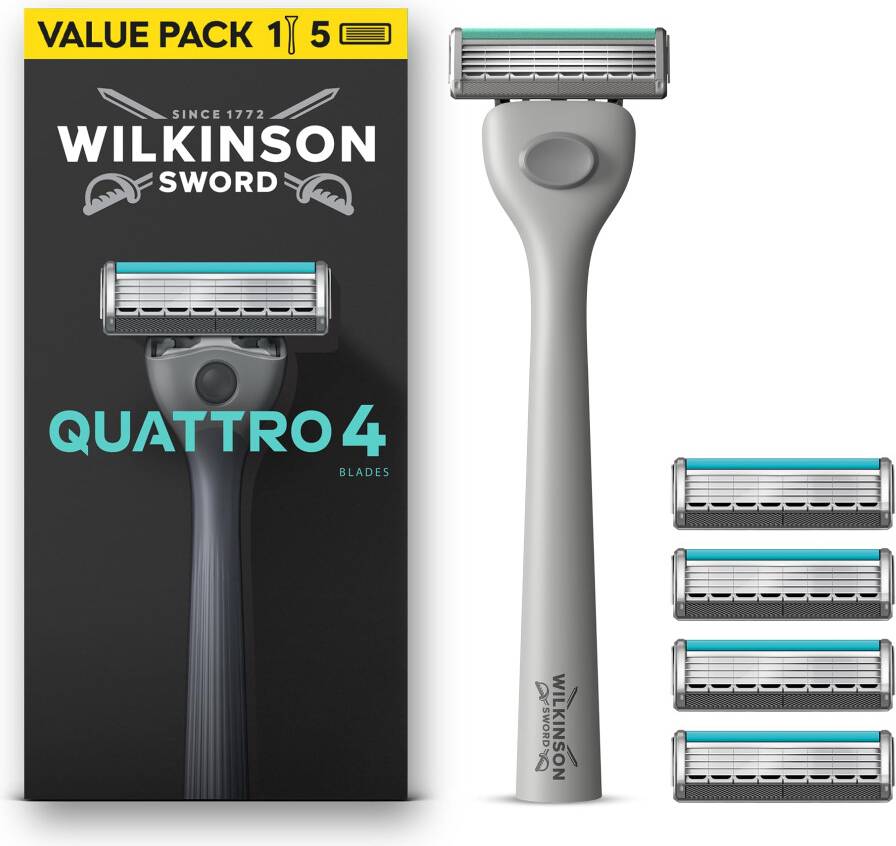 Wilkinson Sword Quattro Razor Value Pack
