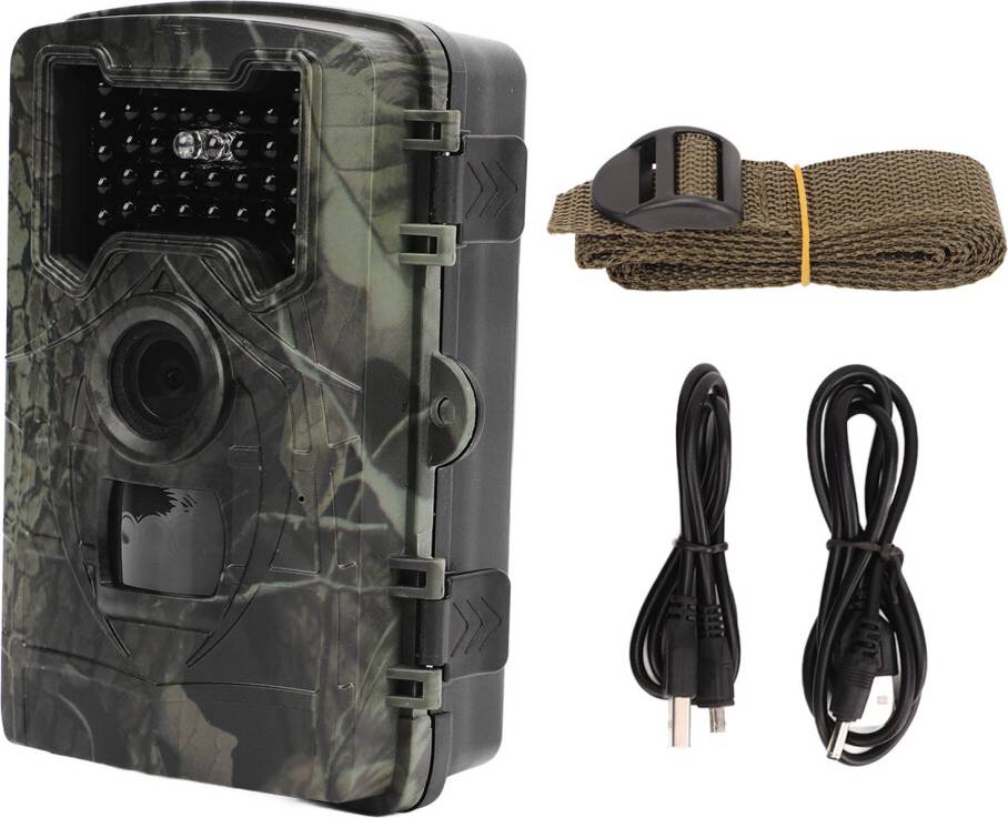 High-Resolution Trail Camera No-Glow Night Vision